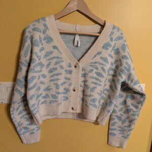 Anthropologie Dreamers by debut cardigan with matching cami XS